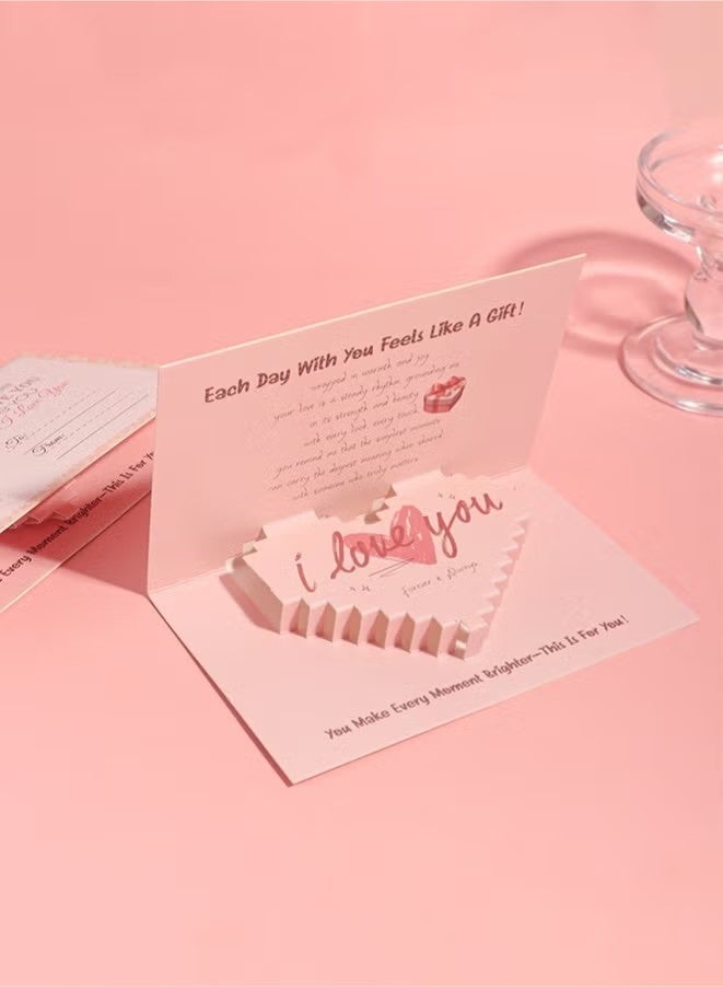 Beauenty Wedding/Birthday Gift Set for Bride & Teen Girl - Pink Luxury Box with Custom Tumbler, Candle & Angel Hairpin (Ramadan Gift for Her) - Image 5